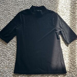 Banana Republic Black Short Sleeve Top